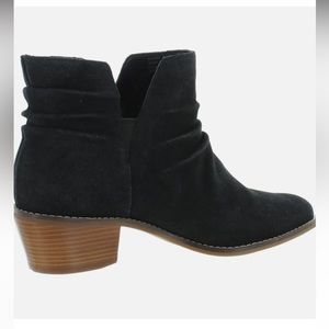 Cole Haan Black Suede Alayna Slouch Booties - NEW!